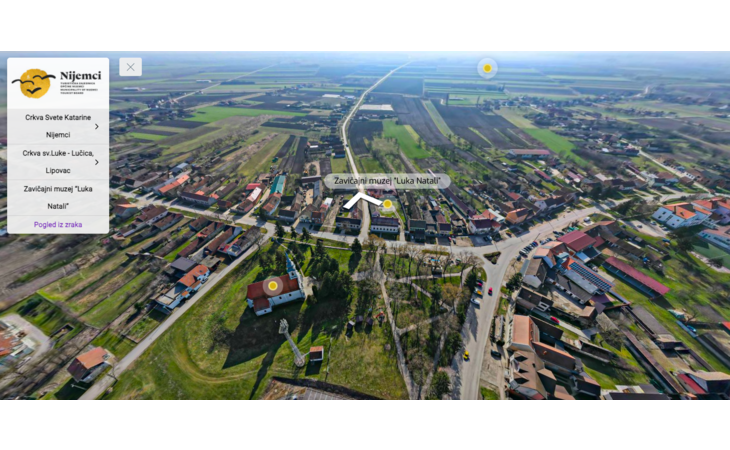 Virtuelna tura dronom